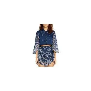 Alice McCall | Tops | Alice Mccall Womens Navy Semisheer